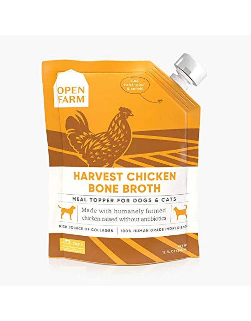 Open Farm Open Farm Chicken Bone Broth Meal Topper For Dogs & Cats 12 oz
