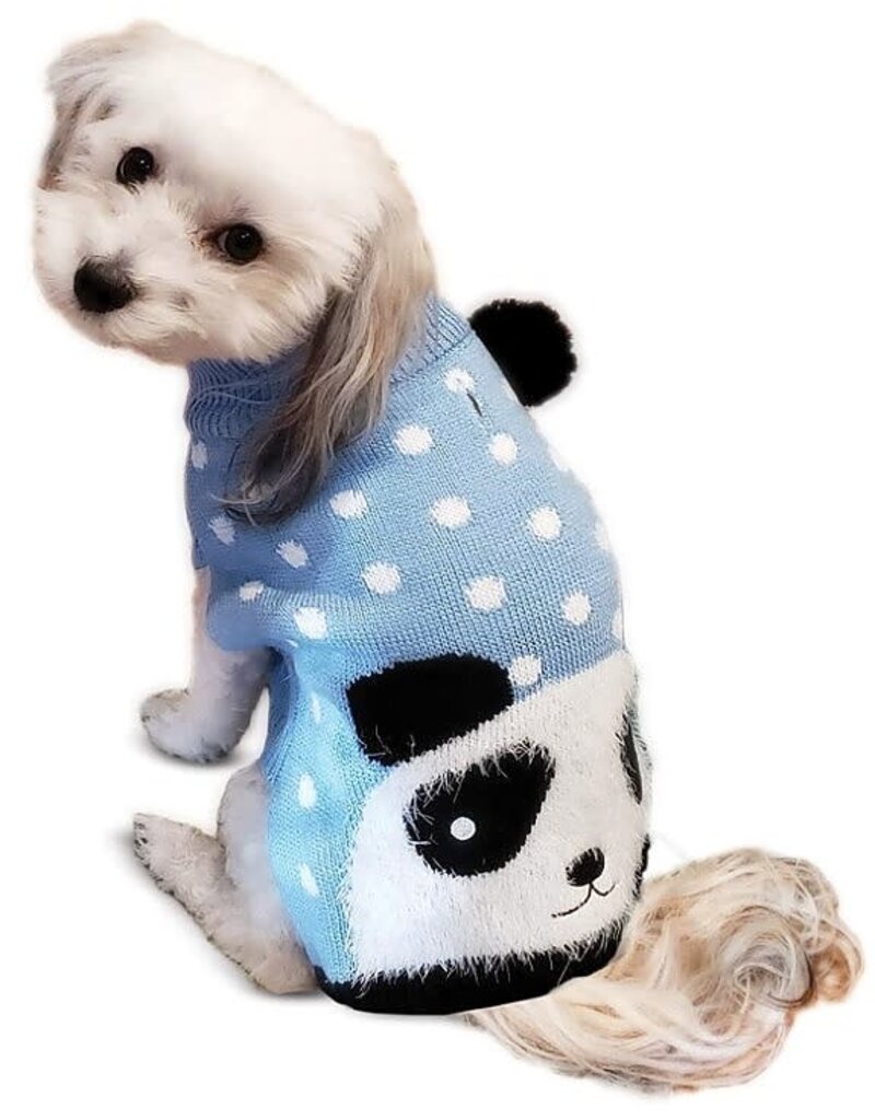 Fashion Pet Fashion Pet Sweater Panda Blue