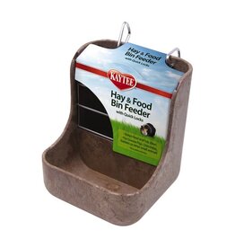 Kaytee Kaytee Hay And Food Bin Feeder With Quick Locks