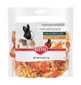 Kaytee Kaytee Small Animal Natural Snack Apple/Carrot 2.5 oz