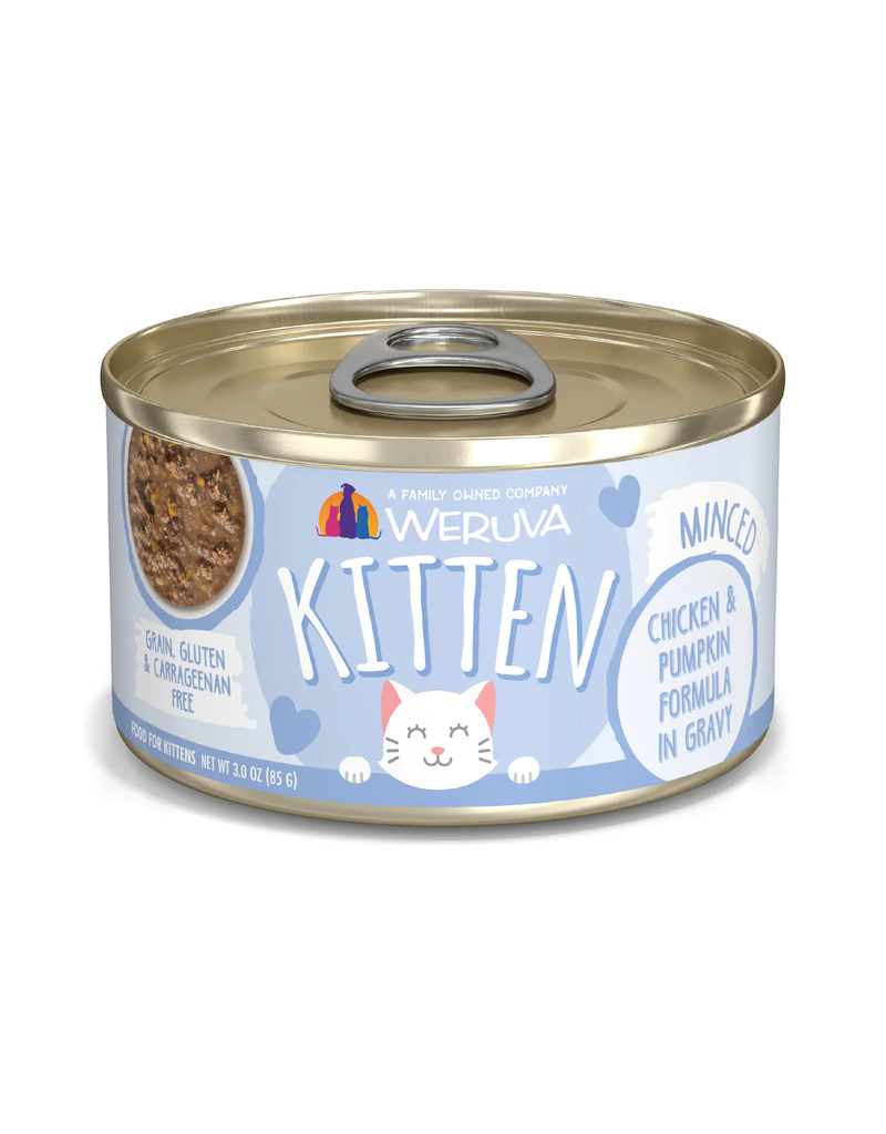 Weruva Weruva Cat Food  Kitten Chicken/Pumpkin/Gravy Can 3 Oz
