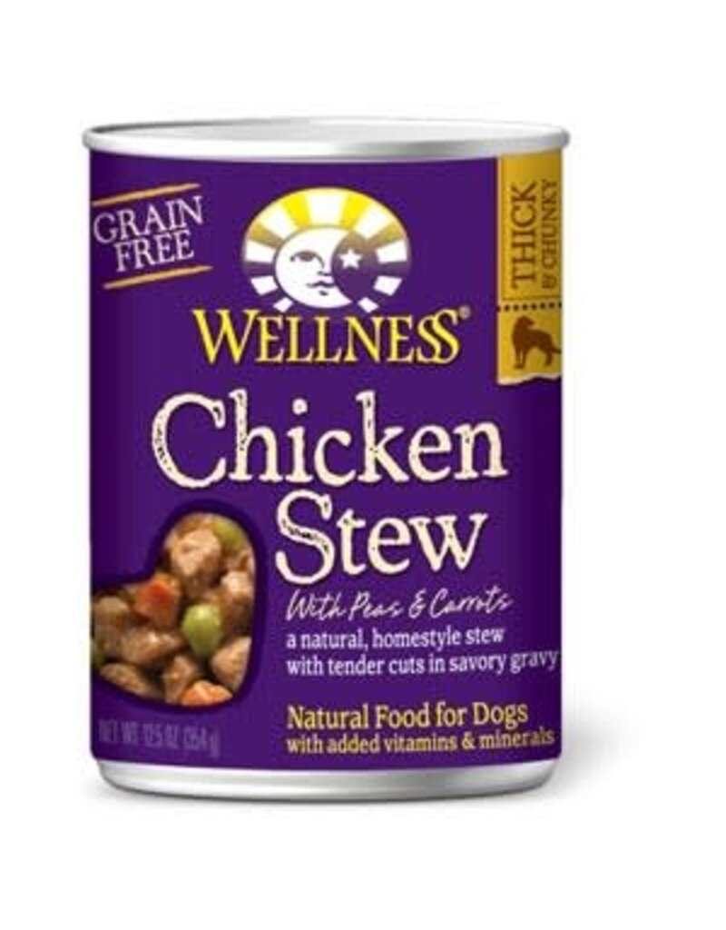 Wellness Wellness Complete Health Chicken Stew, Peas and Carrots 12.5oz