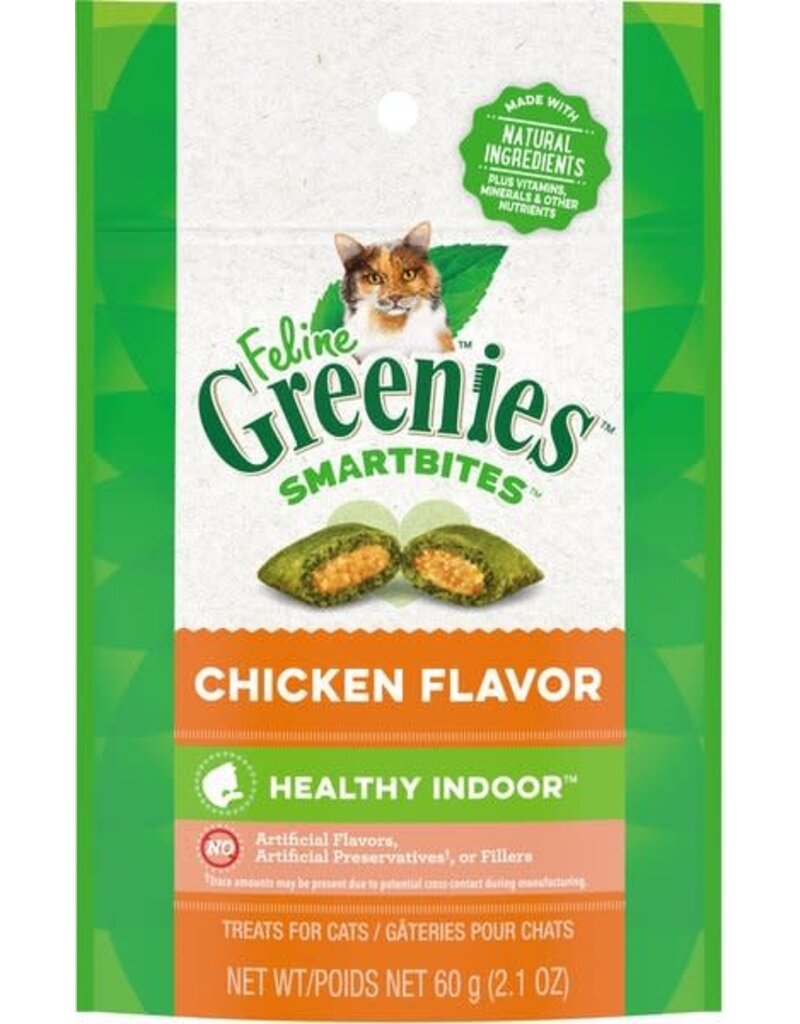 Greenies Greenies Smartbites Healthy Indoor Chicken Cat Treats