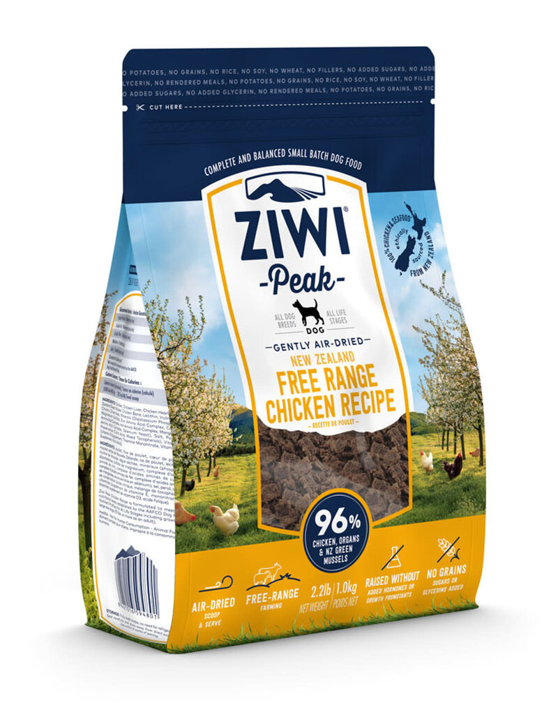 Ziwi Peak Ziwi Peak Dog Air Dried Chicken 2.2 Lb
