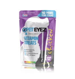 Pet Eyez Pet Eyez Vitamin Treats for Dogs Chicken 1 Oz
