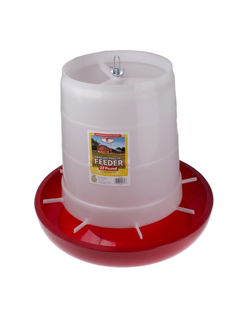 Miller Manufacturing Miller Manufacturing Little Giant Plastic Hanging Poultry Feeder 22 lb