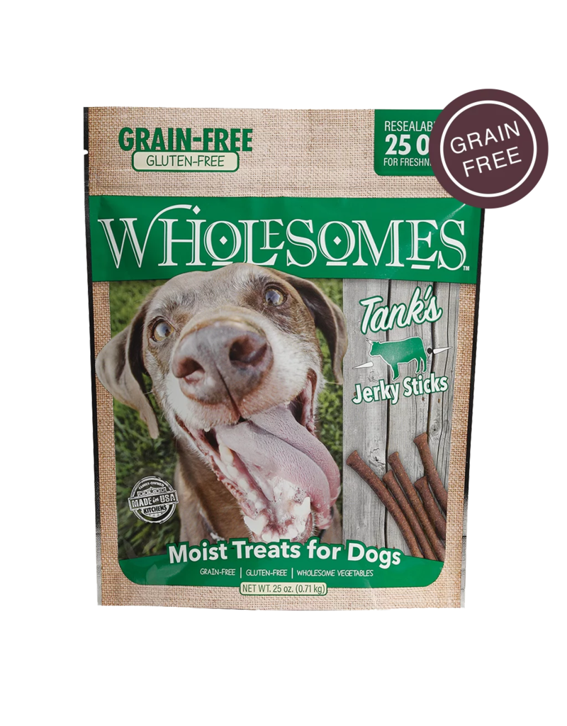 Wholesomes Wholesomes Grain Free Moist Treats for Dogs Beef 25 oz