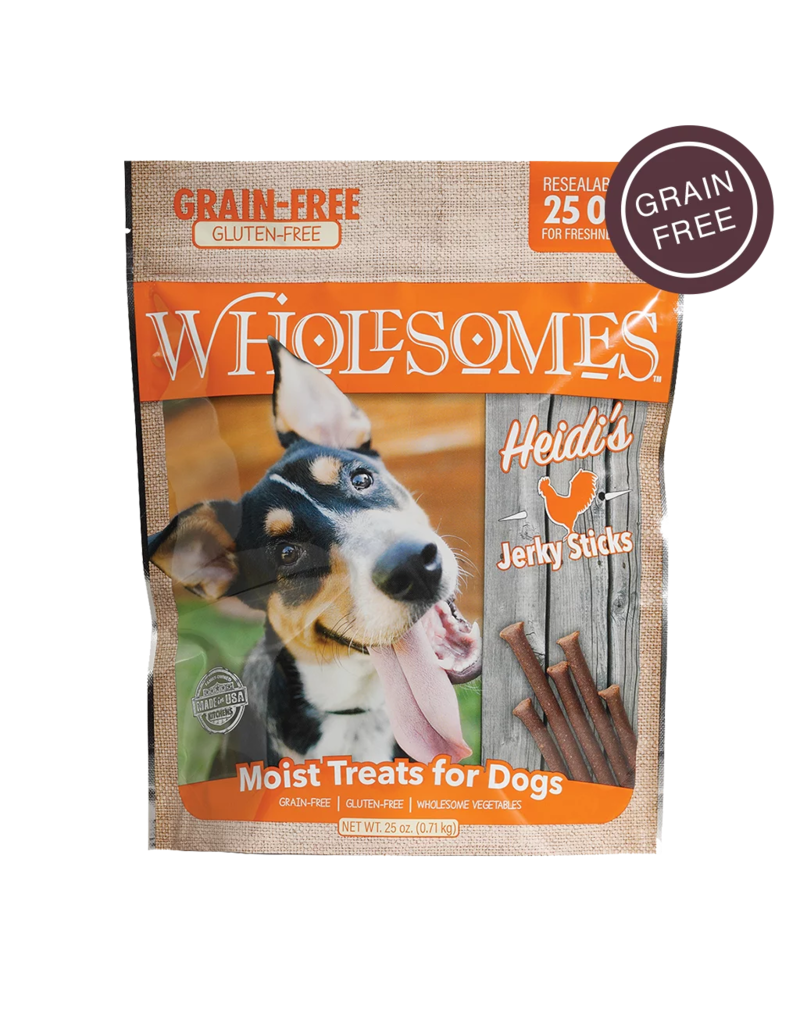 Wholesomes Wholesomes Grain Free Moist Treats for Dogs Chicken 25 oz