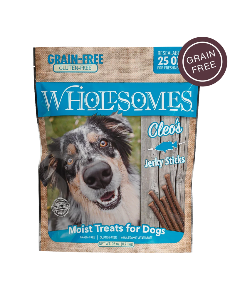 Wholesomes Wholesomes Grain Free Moist Treats for Dogs Fish 25 oz