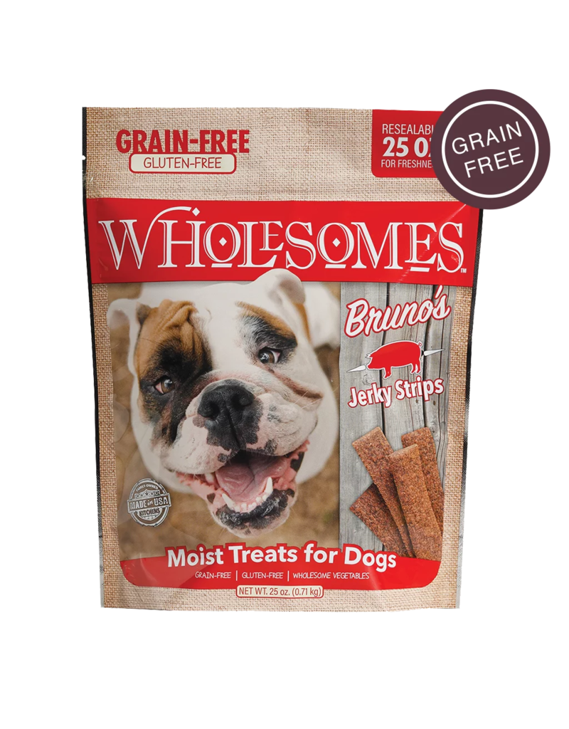 Wholesomes Wholesomes Grain Free Moist Treats for Dogs Pork 25 oz