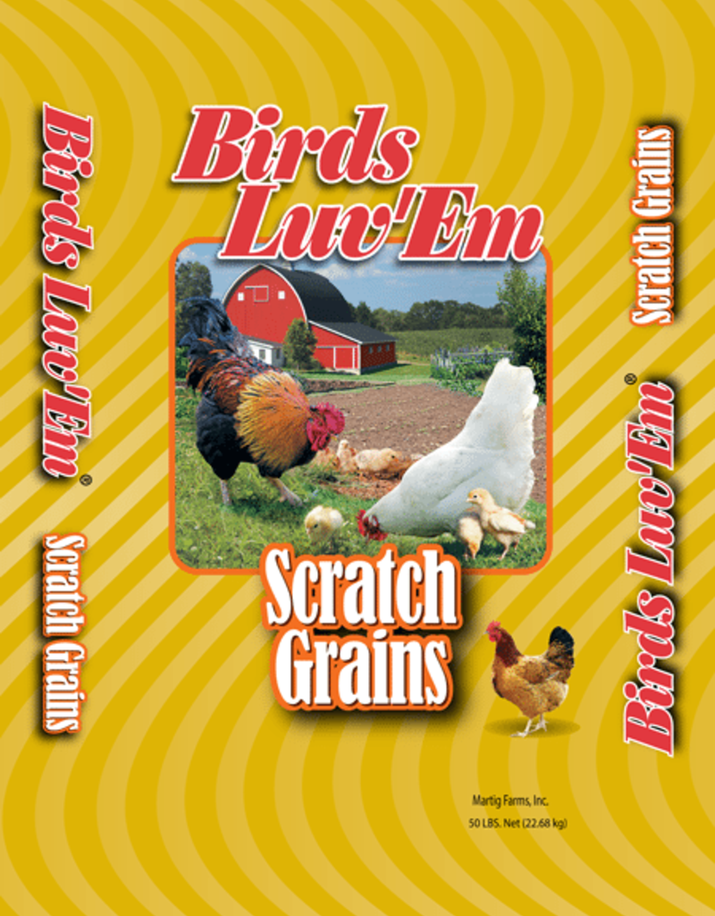 Birds Luv'Em Fancy Hen Grains (Scratch) 50 lb Noah's Ark