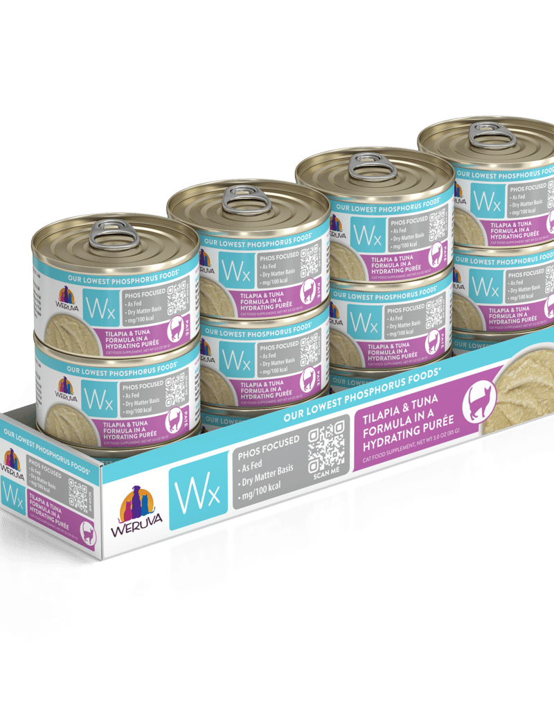 Weruva Cat Food WX Tilapia Tuna Puree 3 Oz Noah's Ark