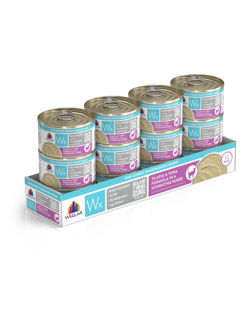 Weruva Weruva Cat Food WX Tilapia Tuna Puree 3 Oz