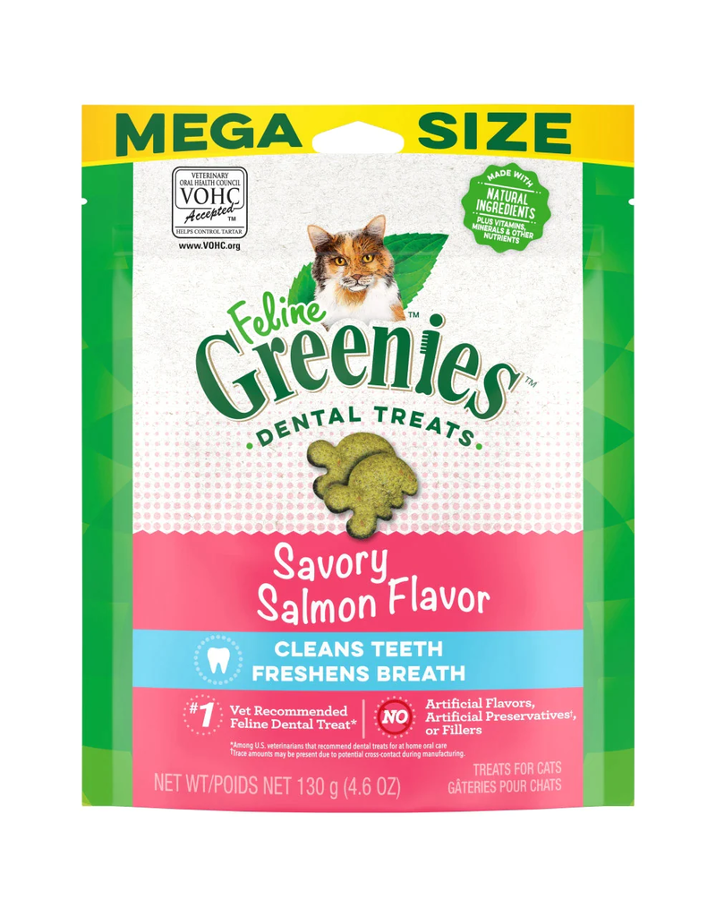 Greenies Greenies Feline Dental Treat Salmon 4.6 Oz