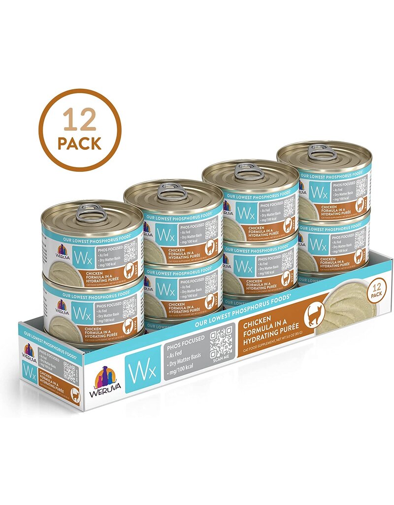 Weruva Weruva WX Chicken in Hydrating Puree Cat Food 3 Oz can
