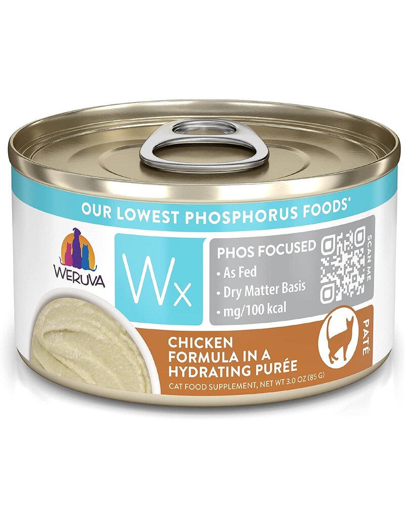 Weruva Weruva WX Chicken in Hydrating Puree Cat Food 3 Oz can