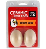 Happy Hen Happy Hen Ceramic Nest Eggs 2-pk