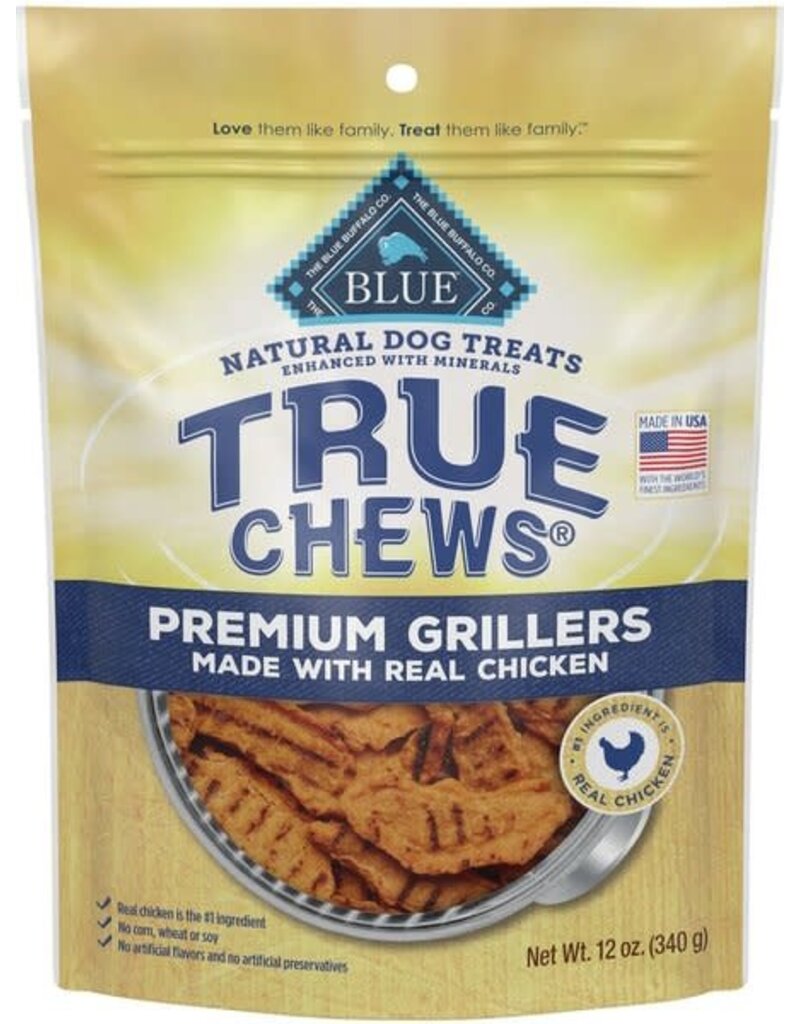 Blue Buffalo Blue Buffalo True Chews Chicken Grillers Dog Treats 12 Oz