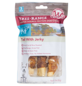 Wild Eats Wild Eats Tail with Jerky 6in 3PK