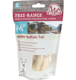 Wild Eats Wild Eats Water Buffalo Tail Dog Chew 4in 5PK