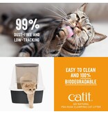 Catit Catit Go Natural Pea Husk Clumping Cat Litter 14.8 lb, Lavender