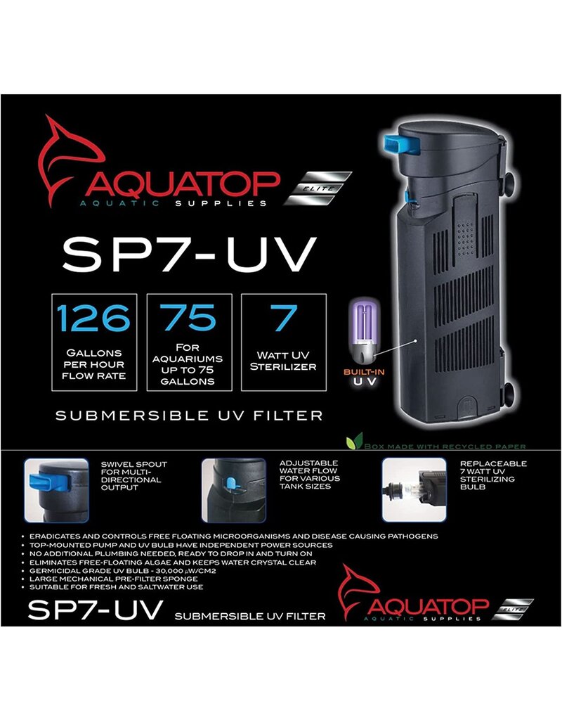 Aquatop Aquatop SP7-UV Submersible UV Filter