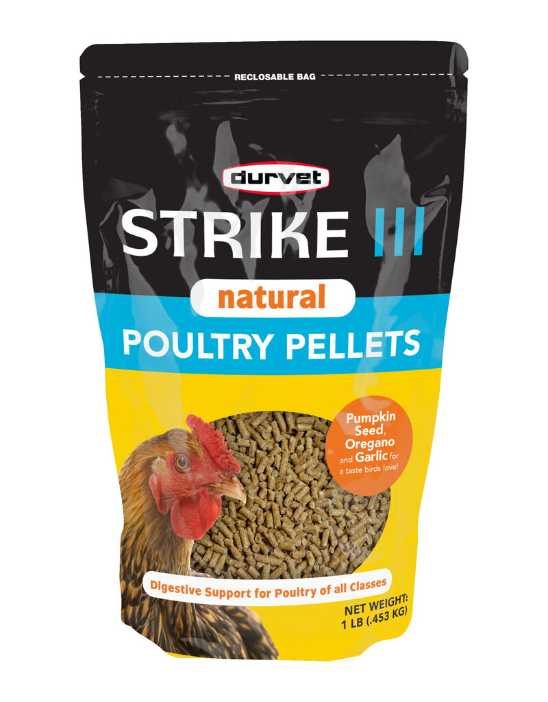 Durvet Durvet Strike III Poultry Pellets 1 Lb