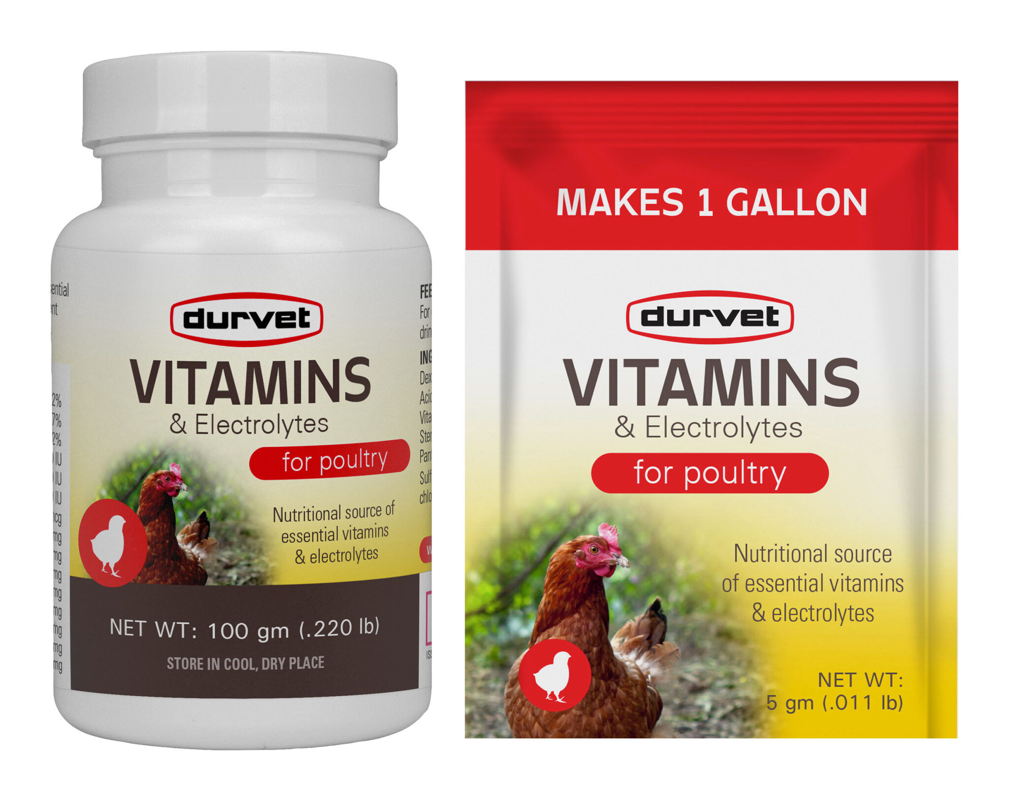 Durvet Vitamins And Electrolytes For Poultry Noah's Ark