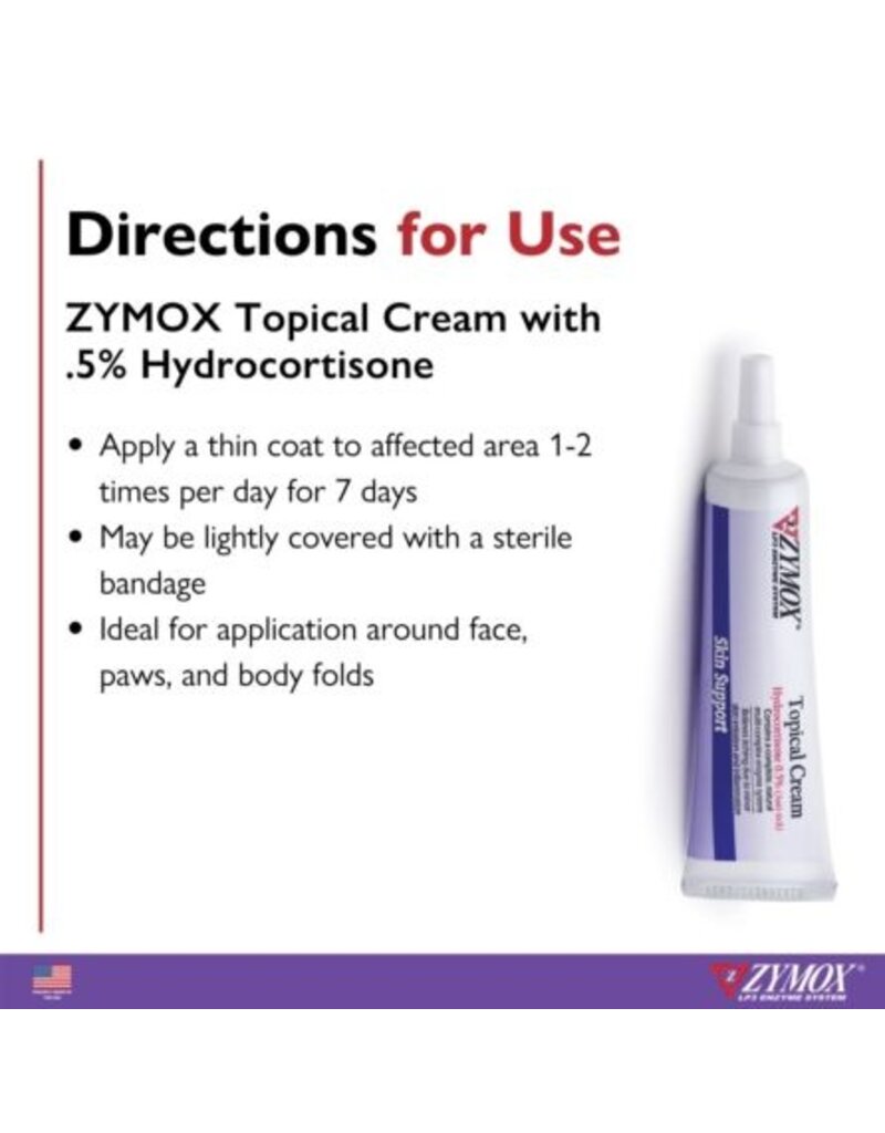Zymox Zymox Topical Cream w/Hydrocortisone 1oz