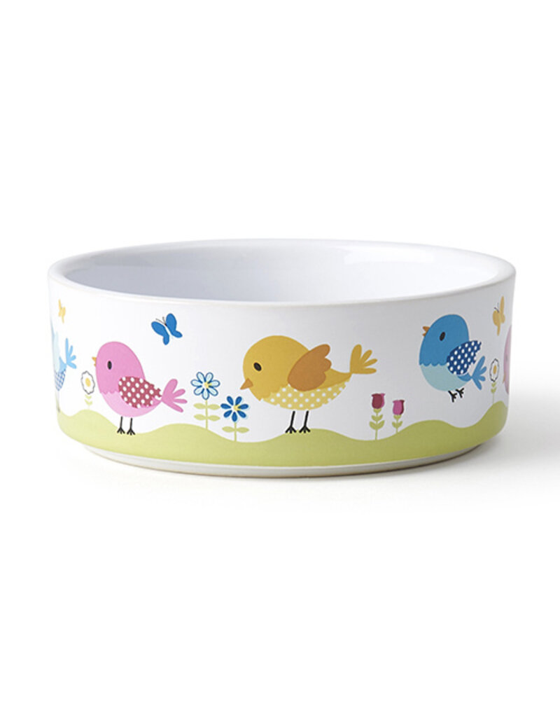 Petrageous Petrageous 5In Bowl,  Early Bird White 2 Cups