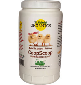 St. Gabriel Organics St. Gabriel Organics Coopscoop Food Grade Diatomaceous Earth 20Oz