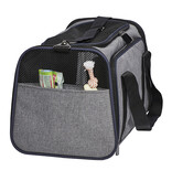 MidWest Midwest Duffy  Expandable  Pet Carrier Gray
