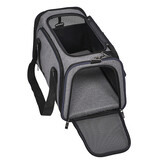 MidWest Midwest Duffy  Expandable  Pet Carrier Gray