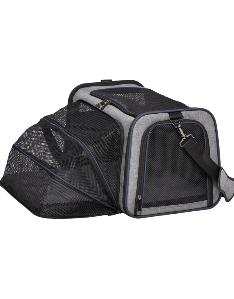 MidWest Midwest Duffy  Expandable  Pet Carrier Gray