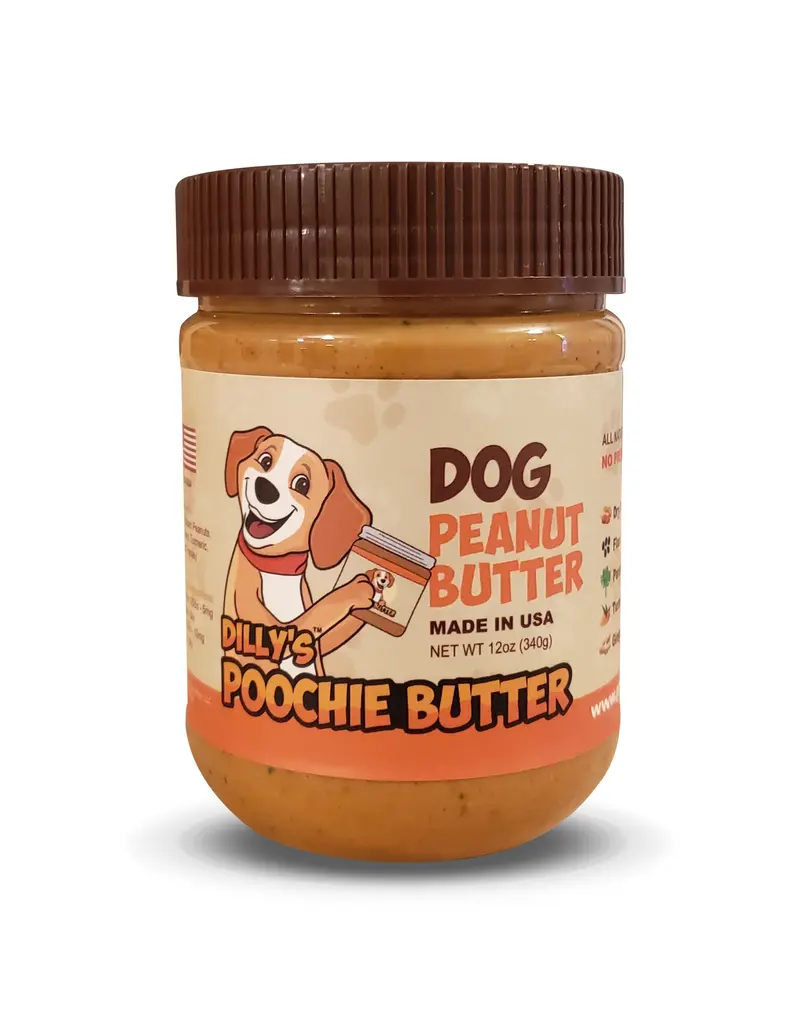 Dilly's Dilly's Poochie Butter Regular Jar 12 Oz