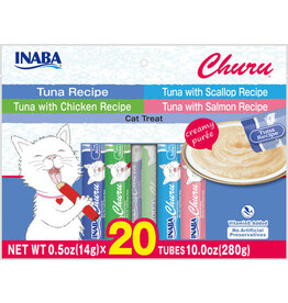 Inaba INABA Churu Tuna Puree Variety Pack Grain Free Cat Treat