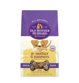 Old Mother Hubbard Old Mother Hubbard Grain Free P-Nuttier 'N Nanners Mini Dog Biscuits 16 Oz