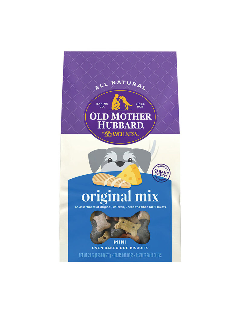 Wellness Old Mother Hubbard Classic Original Mix Mini Dog Biscuits 20 Oz
