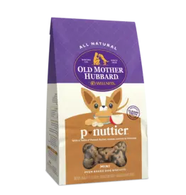 Wellness Old Mother Hubbard Classic P-Nuttier Mini Dog Biscuits 20 Oz