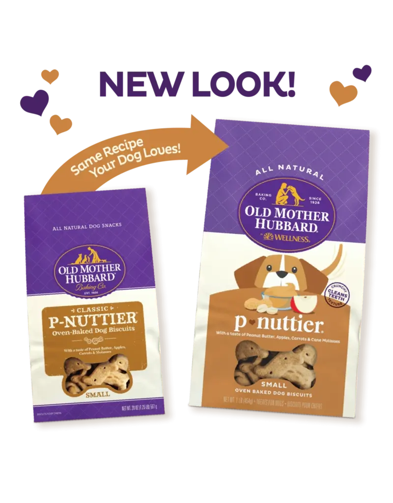 Wellness Old Mother Hubbard Classic P-Nuttier Small Dog Biscuits 20 Oz