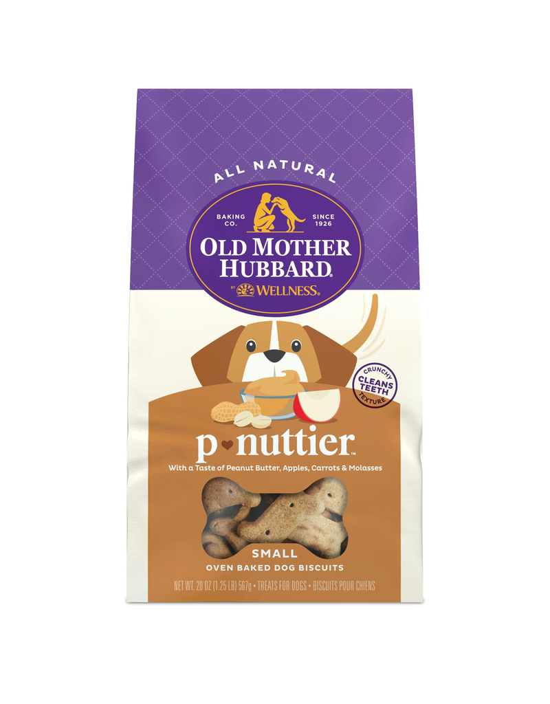 Wellness Old Mother Hubbard Classic P-Nuttier Small Dog Biscuits 20 Oz