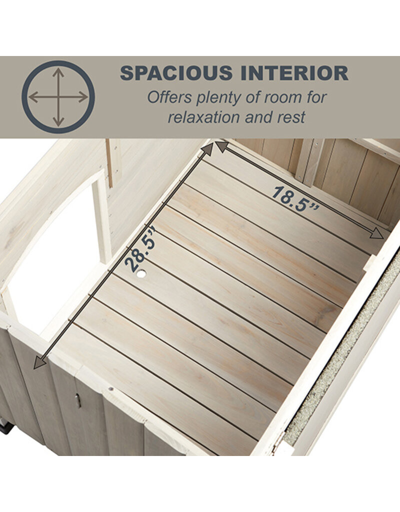 MidWest MidWest Eillo Wood Dog House