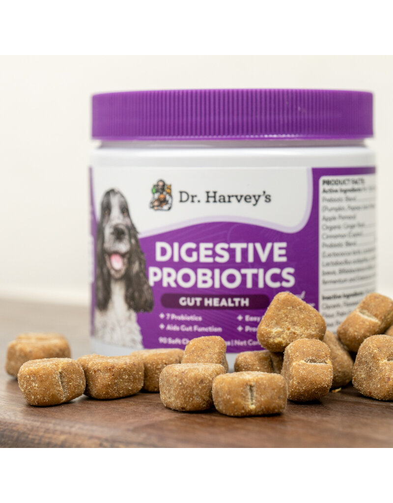 Dr Harvey Dr Harvey's Digestive Probiotic Soft Chews Peanut Butter 9.5 Oz