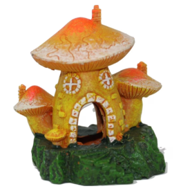 Blue Ribbon Pet Exotic Environments Mushroom Hut 3.5 x 2.75 In