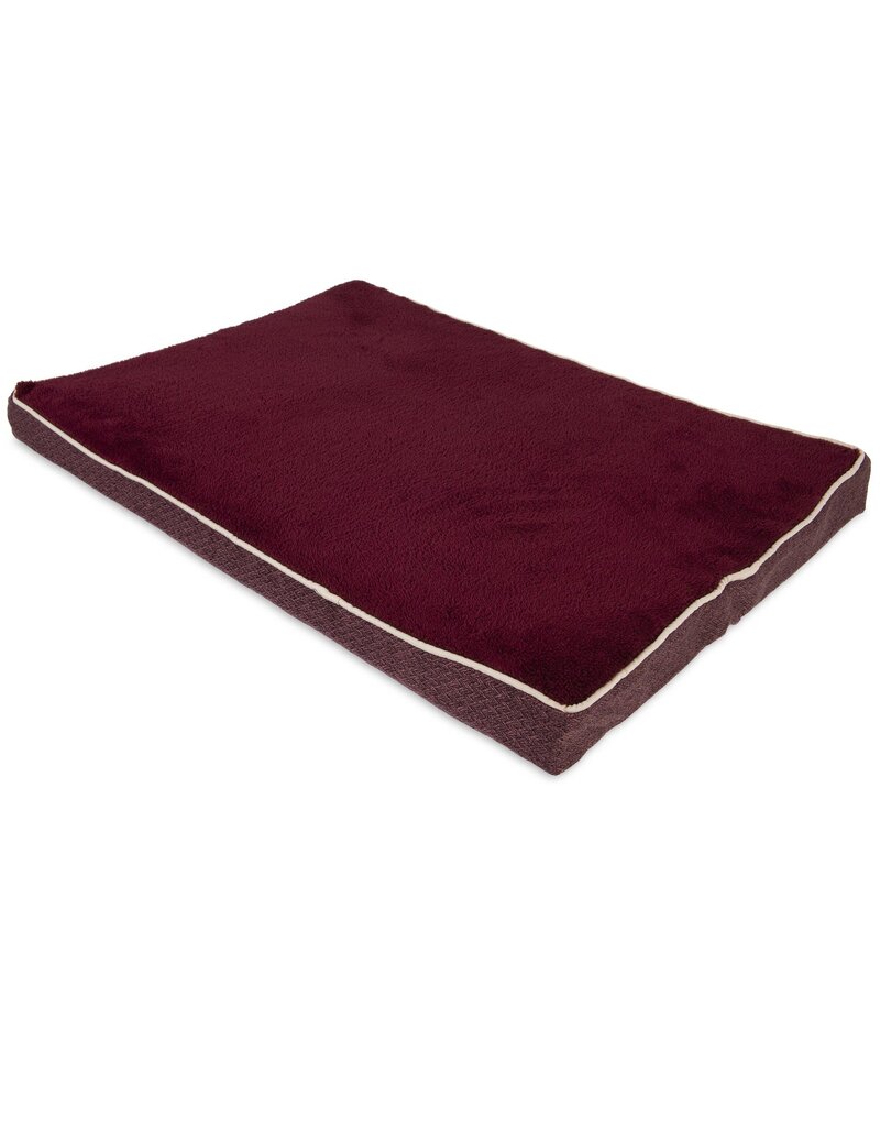 Petmate Petmate Ortho Dog Bed Plush/Jacquard Brown Damask 27x 36