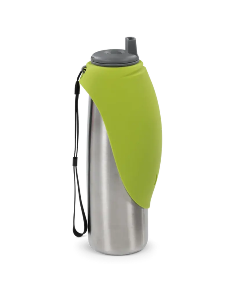 Pet Water Dispenser Messy Mutts Stainless Steel Travel Water