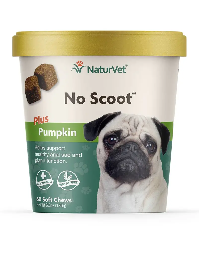 NaturVet NaturVet Dog No Scoot Pumpkin Chews  60 Ct