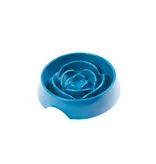 Messy Mutts Messy Mutts Dog Slow Feeder Blue 3 Cup
