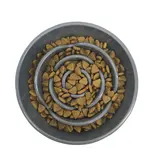 Messy Mutts Messy Mutts Dog Slow Feeder Blue 3 Cup