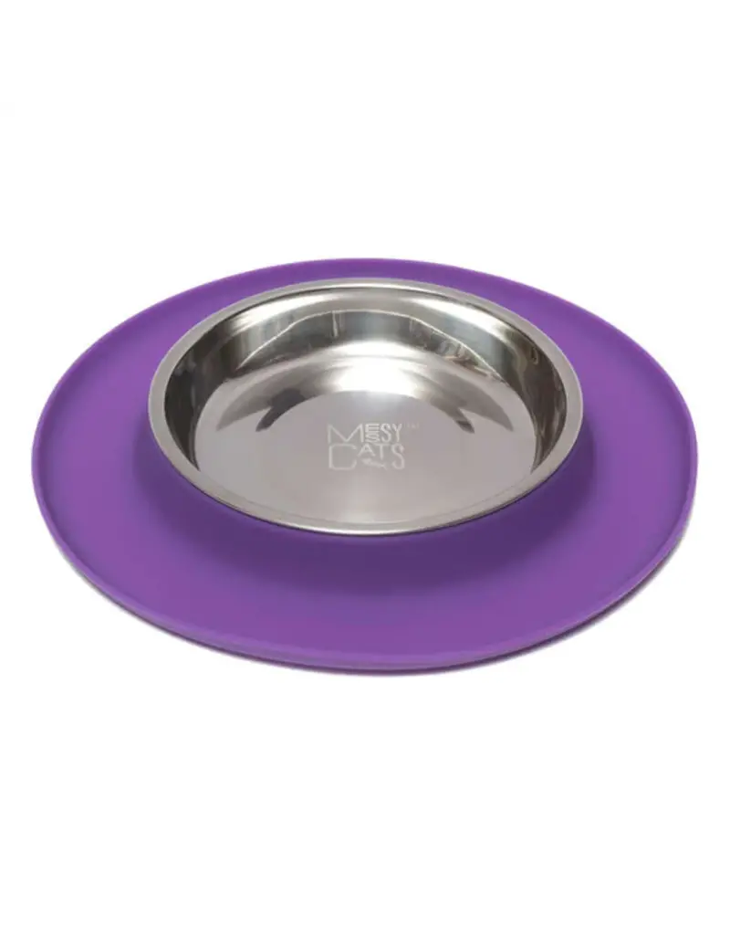 Messy Mutts Messy Mutts Silicone Cat Feeder Bowl 1.75 Cups